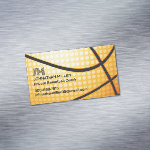 Carte De Visite Magnétique Basket