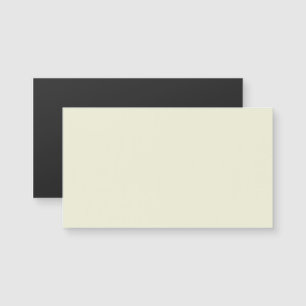 Carte de visite magnétique beige