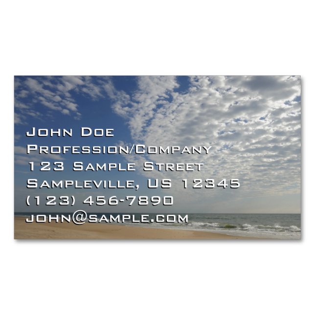 Carte De Visite Magnétique Bethany Beach II (devant)