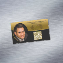 Black Gold Professional Photo personnalisée Code Q