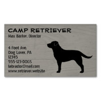 Black Labrador Retriever Chien Silhouette Black La