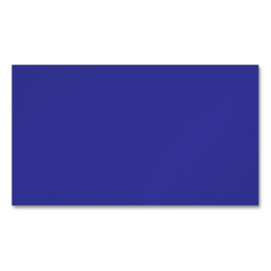 Carte De Visite Magnétique Bleu (pigment) (couleur solide)