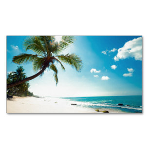 Carte De Visite Magnétique Boutique de location de spa d'agent de voyage de