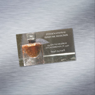 Carte De Visite Magnétique Boutique/Fabricant/Conception bouteille de parfum