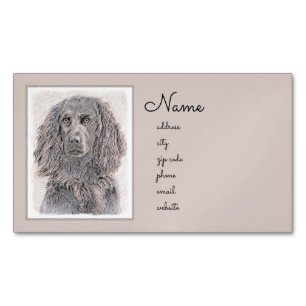 Carte De Visite Magnétique Boykin Peinture Espagnole - Cute Original Chien Ar
