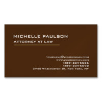 Brown élégant Plain Professionnel Moderne