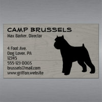 Bruxellois Griffon Chien Silhouette Grain