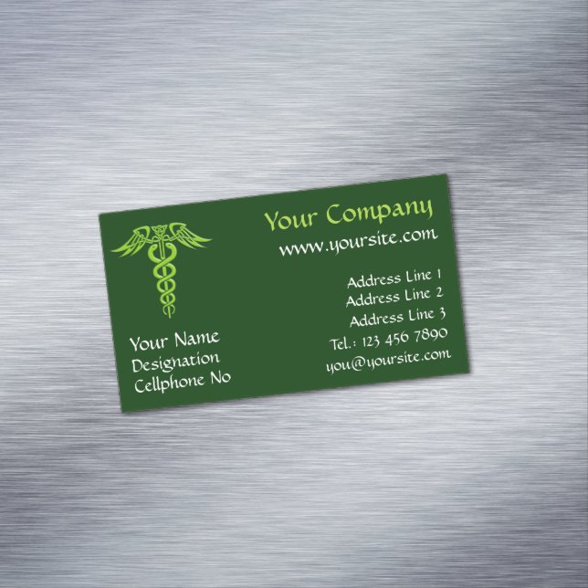 Carte De Visite Magnétique Caduceus (In Situ)