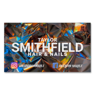 Carte De Visite Magnétique Changement de couleur