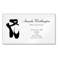 Chaussures de Ballet Noir En Pointe