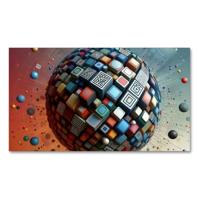 Carte De Visite Magnétique Cliquez sur Personnaliser pour le modifier à votre (devant)