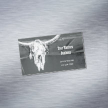 Crâne de taureau de vache gris charbon rustic west