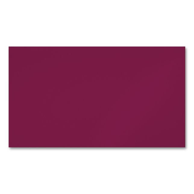 Carte De Visite Magnétique Créez votre propre (devant)