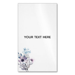 Carte De Visite Magnétique Créez Votre Propre Floral 
