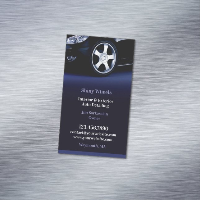 Carte De Visite Magnétique Détail automatique (In Situ)