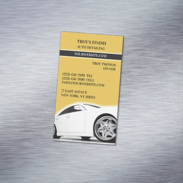 Carte De Visite Magnétique Détail automatique (In Situ)