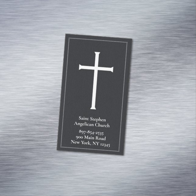 Carte De Visite Magnétique Église Sainte-Croix (In Situ)
