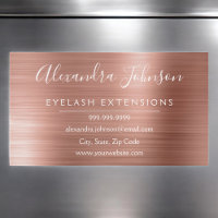 Extensions Eyelash rose Gold Blush Pink