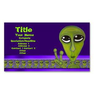 Carte De Visite Magnétique Facile Bein Green