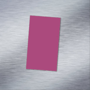 Carte De Visite Magnétique Faire-part de mariage Bloc de couleur audacieuse –