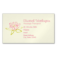 Fleur Lotus / Illustration de la couche d'eau