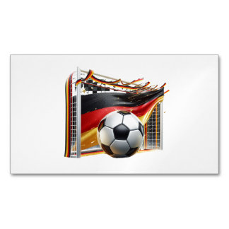 Carte De Visite Magnétique Football en Allemagne