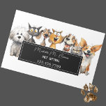 Carte De Visite Magnétique Funny Crazy Cats Chiens Animaux Soins Animaux Anim<br><div class="desc">Imaginez ceci : vous êtes un chien marcheur ou une chatte, toujours en déplacement, en vous assurant que tous les animaux de compagnie reçoivent le soin et l'attention dont ils ont besoin. Vous voulez laisser une impression durable sur vos clients, et quelle meilleure façon de le faire qu'avec un carte...</div>