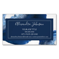 Géode aquarelle bleu Agate