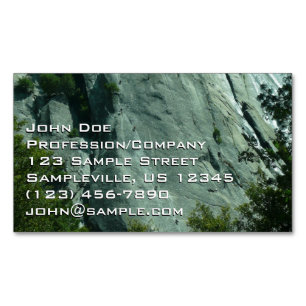 Carte De Visite Magnétique Grimpeurs sur El Capitan