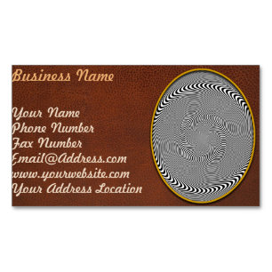 Carte De Visite Magnétique Illusion optique - Hypnose facilitée