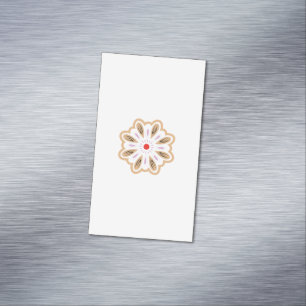 Carte De Visite Magnétique Impression d'art floral Mandala   Décor Boho