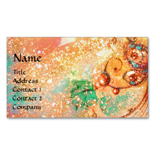 CARTE DE VISITE MAGNÉTIQUE JARDIN DES OMBRES PERDUES MAGIQUE BUTTERFLY PLANTE