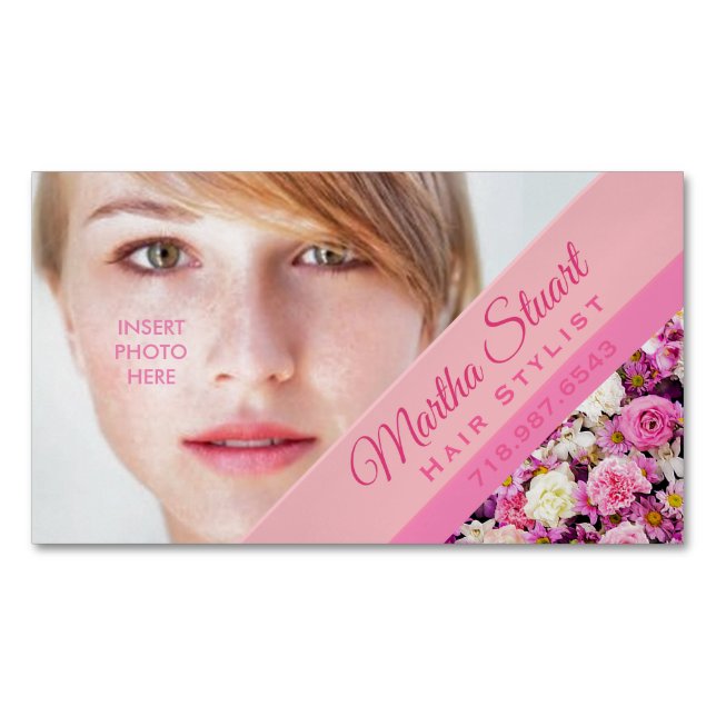 Carte De Visite Magnétique Jardin Français - (devant)