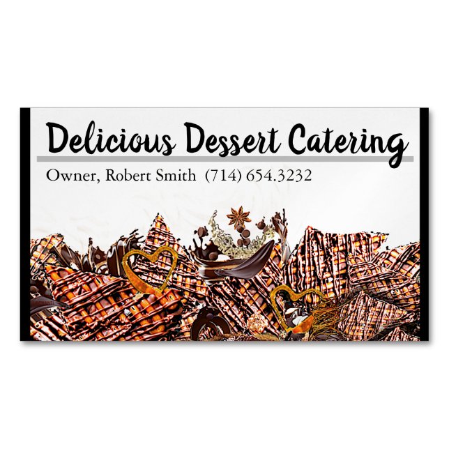 CARTE DE VISITE MAGNÉTIQUE JOURNÉE DU SOLEIL DOUCE ! :) (devant)