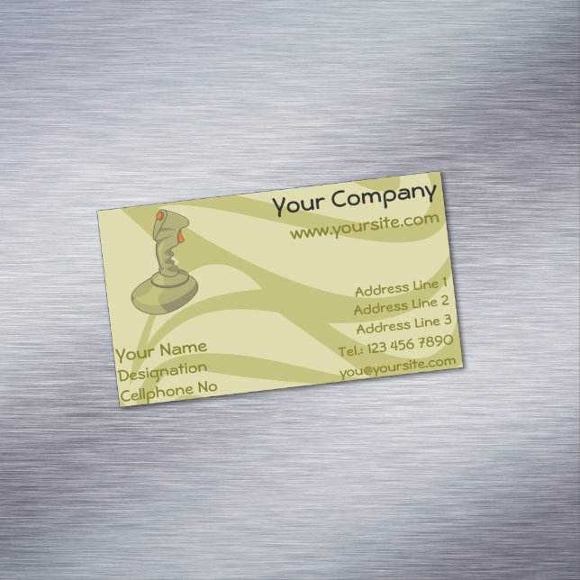 Carte De Visite Magnétique Joystick (In Situ)