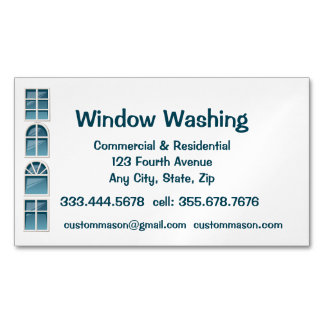 Carte De Visite Magnétique Lave-linge Windows personnalisé