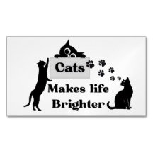 Les chats rendent la vie plus lumineuse – Douce in