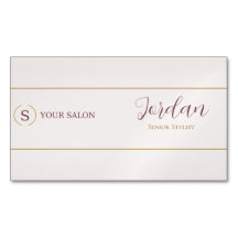 Logo de styliste de salon Blush Gold