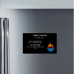 Carte De Visite Magnétique Logo professionnel personnalisé