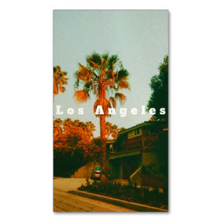 Carte De Visite Magnétique Los Angeles, Miracle Mile, West Hollywood