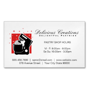 Carte De Visite Magnétique Machine à fond mixte