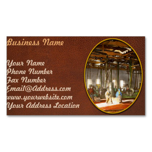 Carte De Visite Magnétique Machiniste - Maîtres du métier 1868