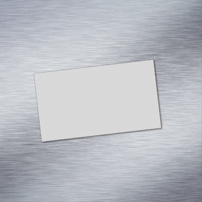 Carte De Visite Magnétique Minimal Grey Polka Dot Pattern  (In Situ)