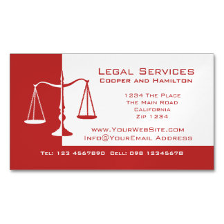 Carte De Visite Magnétique Ministère public de la Justice