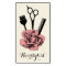 mod vintage chic de rose de coiffeur de styliste