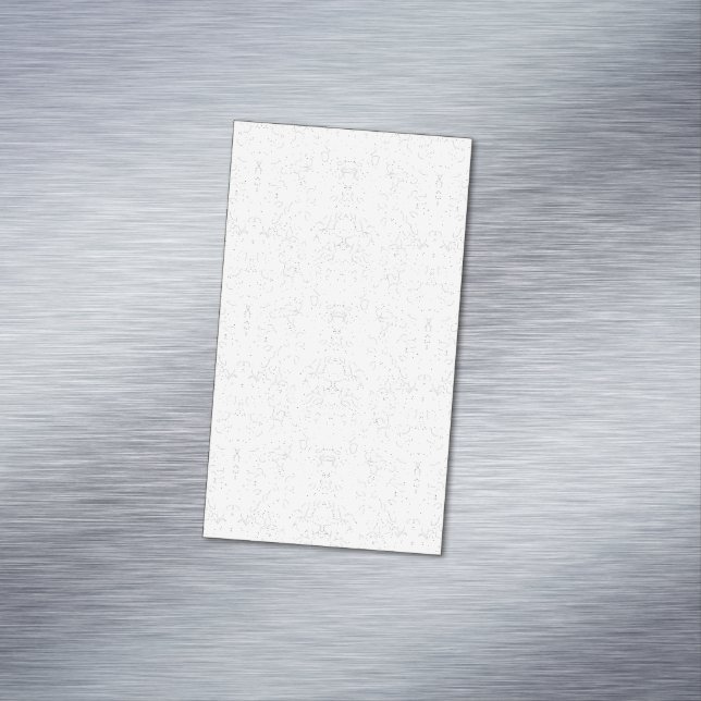 Carte De Visite Magnétique Monochrome Floral Pattern – Elegant Seamless Art (In Situ)
