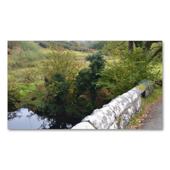 Carte De Visite Magnétique nature way of impersonating animals (devant)