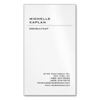Noir & Blanc Moderne Professionnel Exclusif