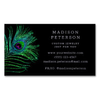 Parties scintillant moderne Feather Bijoux Stylist