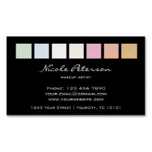 pastel fin magnétique de maquillage